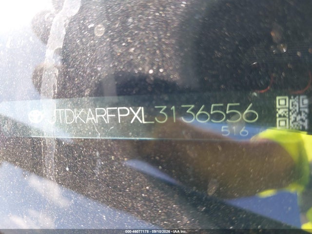 2020 Toyota Prius Prime Limited მანქანა იყიდება აუქციონზე, vin: JTDKARFPXL3136556, აუქციონის ნომერი: 46077178