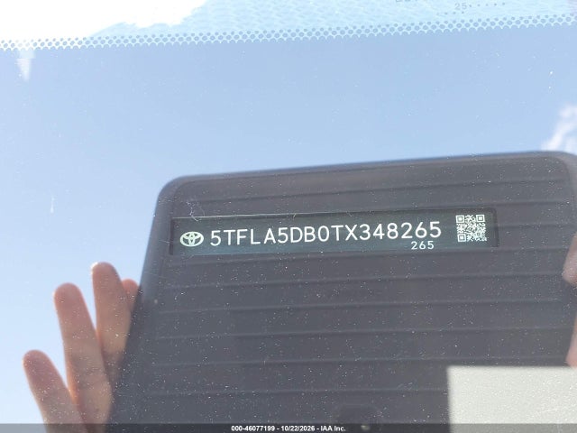 Продаж на аукціоні авто 2026 Toyota Tundra Sr5 Crewmax 5.5' Bed, vin: 5TFLA5DB0TX348265, номер лоту: 46077199