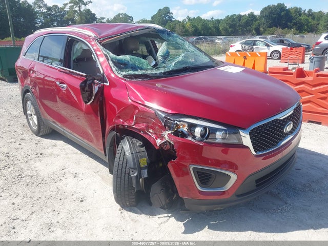 Auction sale of the 2018 Kia Sorento 2.4l Lx, vin: 5XYPG4A30JG340223, lot number: 46077257