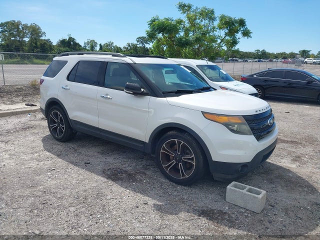 46077328 :رقم المزاد ، 1FM5K8GT5EGB71044 vin ، 2014 Ford Explorer Sport مزاد بيع