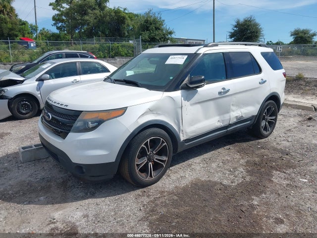 46077328 :رقم المزاد ، 1FM5K8GT5EGB71044 vin ، 2014 Ford Explorer Sport مزاد بيع