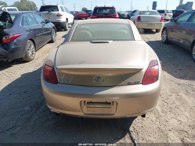 Продаж на аукціоні авто 2002 Lexus Sc 430, vin: JTHFN48Y920015112, номер лоту: 46077341