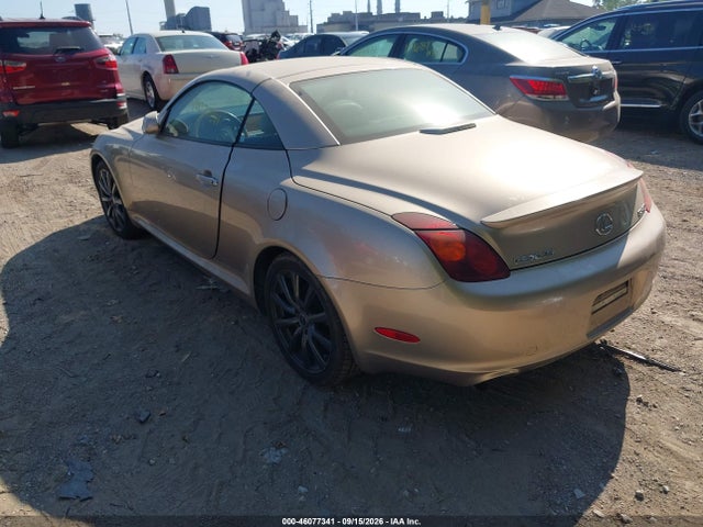 Продаж на аукціоні авто 2002 Lexus Sc 430, vin: JTHFN48Y920015112, номер лоту: 46077341
