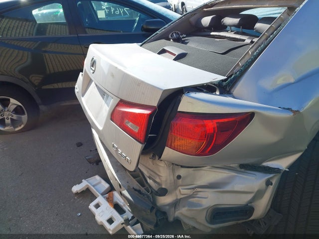 46077364 :رقم المزاد ، JTHBK262X82075164 vin ، 2008 Lexus Is 250 مزاد بيع