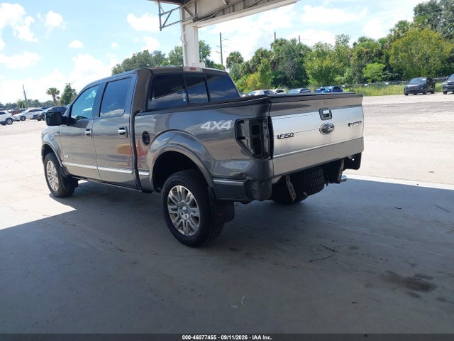 2013 Ford F-150 Platinum მანქანა იყიდება აუქციონზე, vin: 1FTFW1ET2DFD83704, აუქციონის ნომერი: 46077455