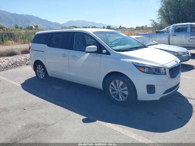 2016 Kia Sedona Lx მანქანა იყიდება აუქციონზე, vin: KNDMB5C13G6085890, აუქციონის ნომერი: 46077469