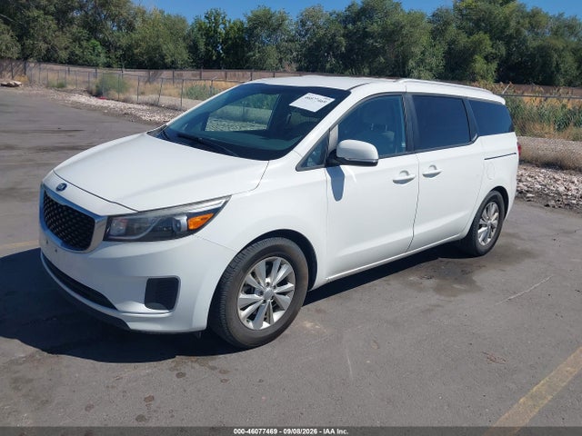 2016 Kia Sedona Lx მანქანა იყიდება აუქციონზე, vin: KNDMB5C13G6085890, აუქციონის ნომერი: 46077469