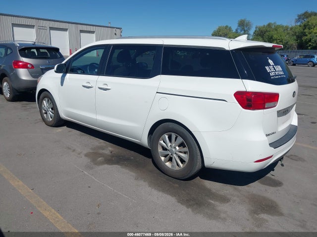 2016 Kia Sedona Lx მანქანა იყიდება აუქციონზე, vin: KNDMB5C13G6085890, აუქციონის ნომერი: 46077469