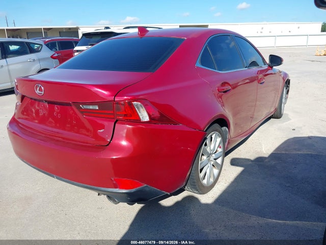 Продажа на аукционе авто 2015 Lexus Is 250, vin: JTHBF1D28F5043620, номер лота: 46077479