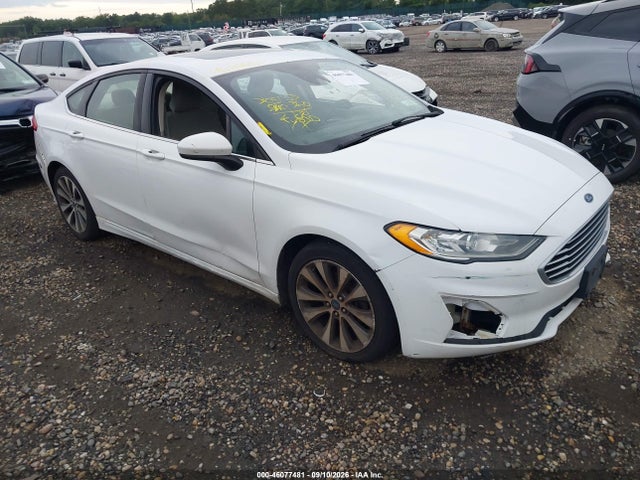 Auction sale of the 2019 Ford Fusion Se, vin: 3FA6P0T94KR158334, lot number: 46077481