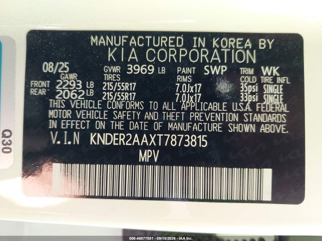 KIA SELTOS EX 2026 KNDER2AAXT7873815 Image 9