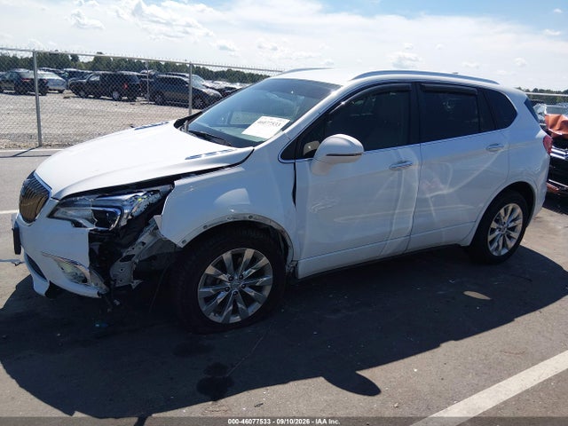 2018 Buick Envision Essence მანქანა იყიდება აუქციონზე, vin: LRBFX1SAXJD115733, აუქციონის ნომერი: 46077533