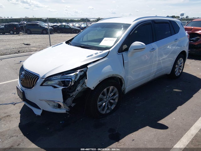 2018 Buick Envision Essence მანქანა იყიდება აუქციონზე, vin: LRBFX1SAXJD115733, აუქციონის ნომერი: 46077533
