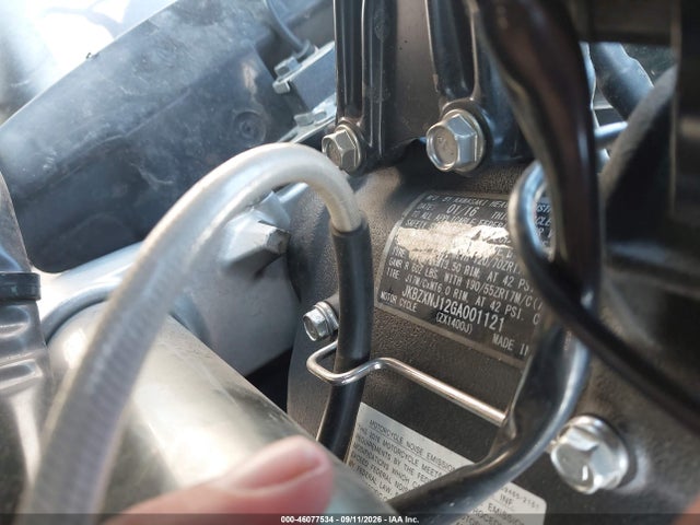 46077534 :رقم المزاد ، JKBZXNJ12GA001121 vin ، 2016 Kawasaki Zx1400 J مزاد بيع