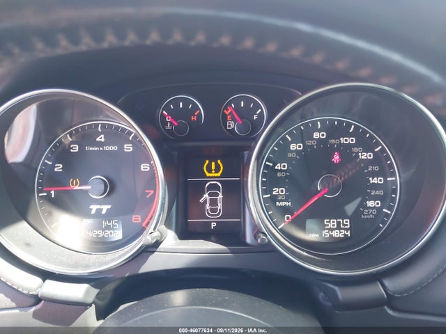 46077634 :رقم المزاد ، TRUSFAFK0C1001658 vin ، 2012 Audi Tt 2.0t Premium Plus مزاد بيع