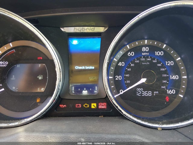 46077646 :رقم المزاد ، KMHEC4A47DA081046 vin ، 2013 Hyundai Sonata Hybrid Limited مزاد بيع