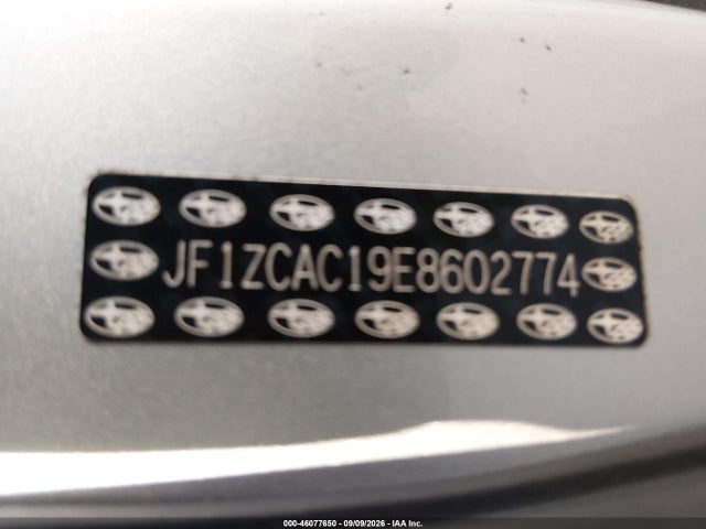 46077650 :رقم المزاد ، JF1ZCAC19E8602774 vin ، 2014 Subaru Brz Limited مزاد بيع