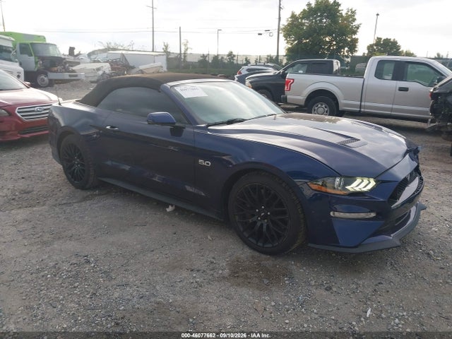 2018 Ford Mustang Gt Premium მანქანა იყიდება აუქციონზე, vin: 1FATP8FF0J5120264, აუქციონის ნომერი: 46077662