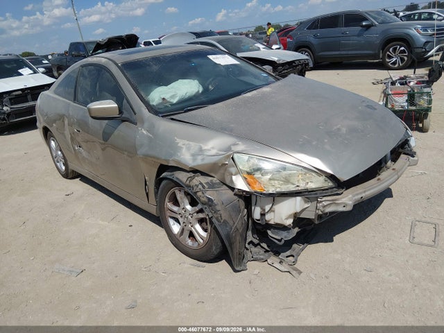 Auction sale of the 2007 Honda Accord 2.4 Ex, vin: 1HGCM72657A018513, lot number: 46077672