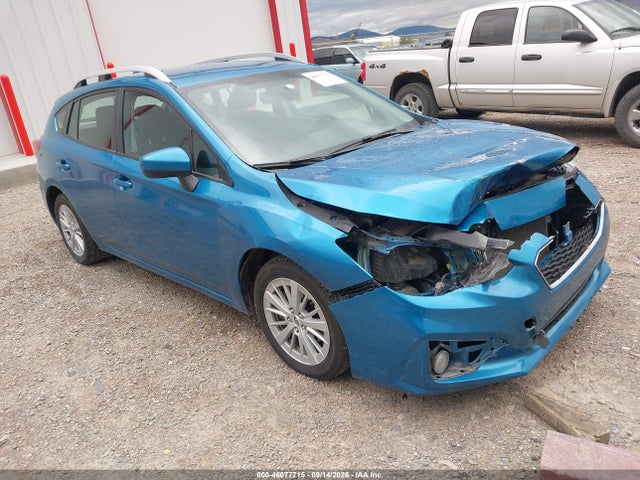 Aukcja sprzedaży 2017 Subaru Impreza 2.0i Premium, vin: 4S3GTAD64H3744625, numer aukcji: 46077715