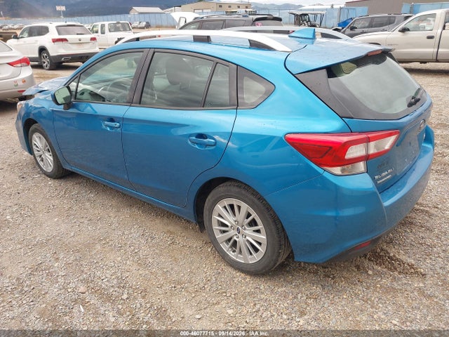 Aukcja sprzedaży 2017 Subaru Impreza 2.0i Premium, vin: 4S3GTAD64H3744625, numer aukcji: 46077715
