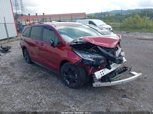 46077754 :رقم المزاد ، 5TDDSKFC1SS177066 vin ، 2025 Toyota Sienna Xse مزاد بيع
