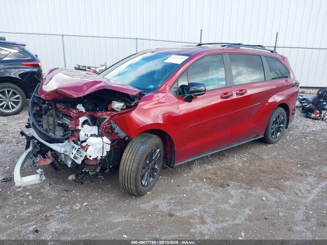 46077754 :رقم المزاد ، 5TDDSKFC1SS177066 vin ، 2025 Toyota Sienna Xse مزاد بيع