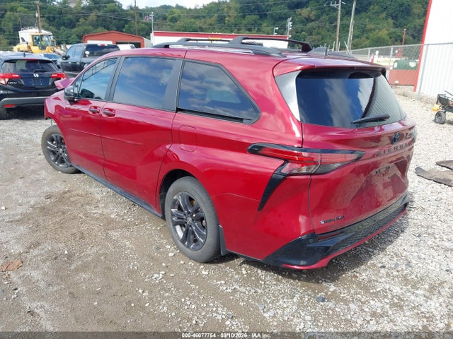 46077754 :رقم المزاد ، 5TDDSKFC1SS177066 vin ، 2025 Toyota Sienna Xse مزاد بيع