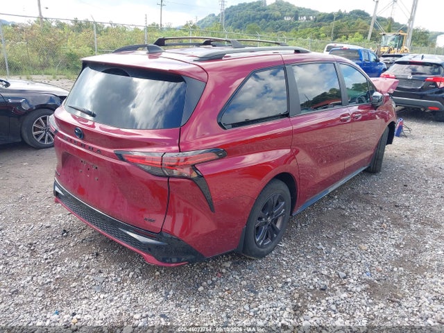 46077754 :رقم المزاد ، 5TDDSKFC1SS177066 vin ، 2025 Toyota Sienna Xse مزاد بيع