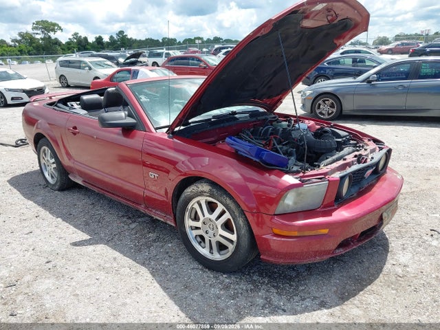 46077859 :رقم المزاد ، 1ZVFT85H065199364 vin ، 2006 Ford Mustang Gt مزاد بيع
