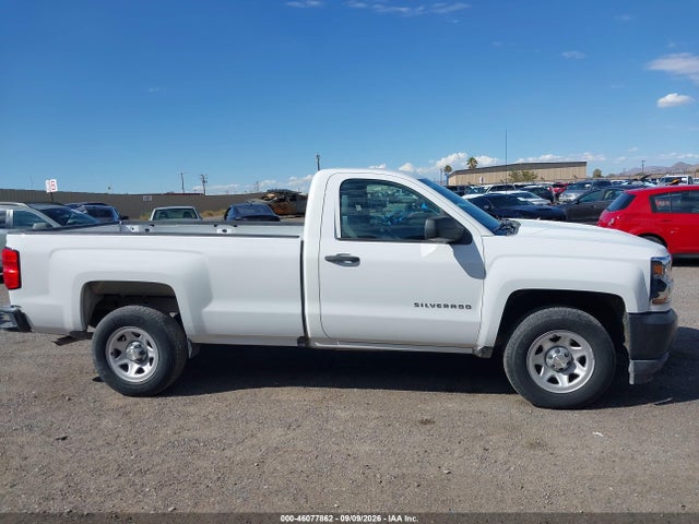 2016 Chevrolet Silverado 1500 Wt მანქანა იყიდება აუქციონზე, vin: 1GCNCNEHXGZ309909, აუქციონის ნომერი: 46077862