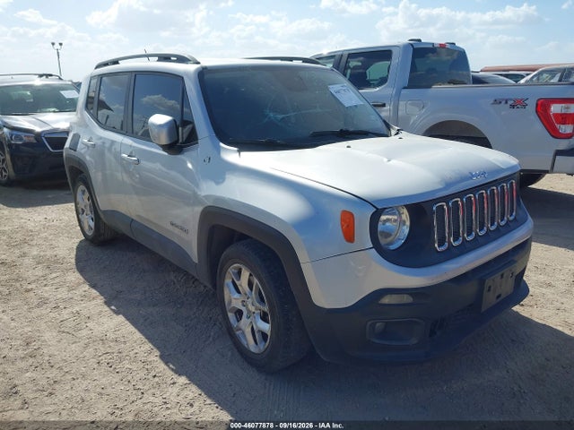 Продажа на аукционе авто 2017 Jeep Renegade Latitude Fwd, vin: ZACCJABB9HPG25758, номер лота: 46077878