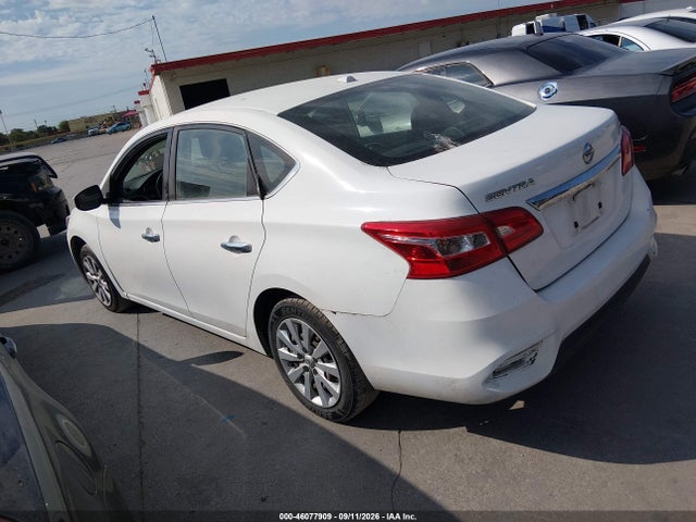 2017 Nissan Sentra Sv მანქანა იყიდება აუქციონზე, vin: 3N1AB7AP1HL657295, აუქციონის ნომერი: 46077909