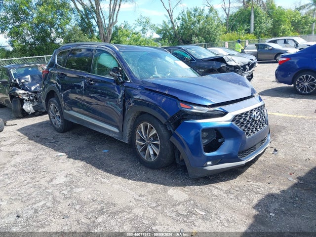 2020 Hyundai Santa Fe Sel მანქანა იყიდება აუქციონზე, vin: 5NMS3CAD5LH257873, აუქციონის ნომერი: 46077972