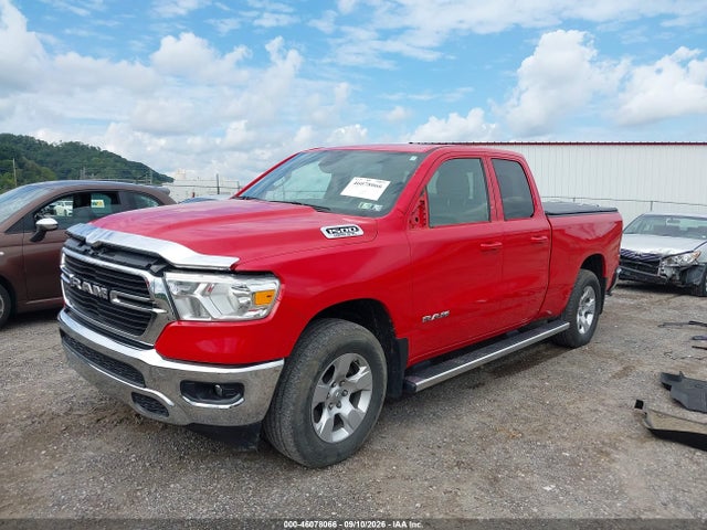 46078066 :رقم المزاد ، 1C6SRFBT2MN784819 vin ، 2021 Ram 1500 Big Horn  4x4 6'4 Box مزاد بيع