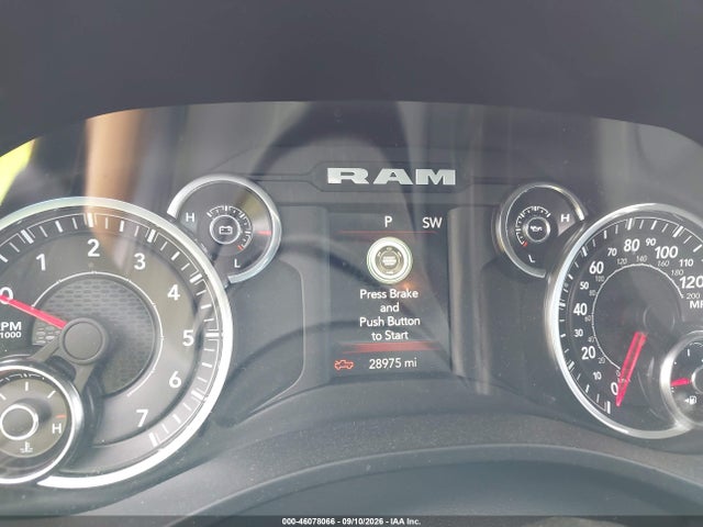 46078066 :رقم المزاد ، 1C6SRFBT2MN784819 vin ، 2021 Ram 1500 Big Horn  4x4 6'4 Box مزاد بيع