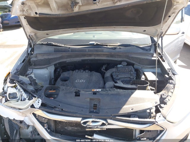 46078090 :رقم المزاد ، 5XYZT3LB5FG284838 vin ، 2015 Hyundai Santa Fe Sport 2.4l مزاد بيع