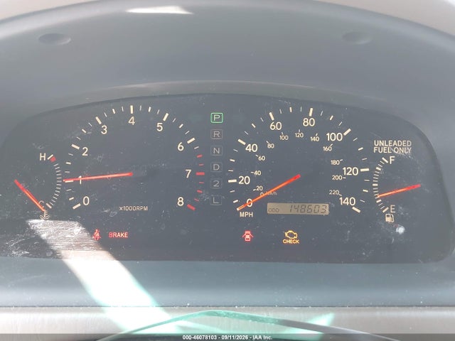 46078103 :رقم المزاد ، JT8BF28G7W0142633 vin ، 1998 Lexus Es 300 مزاد بيع
