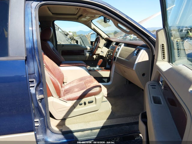 2009 Ford F-150 King Ranch/lariat/platinum/xl/xlt მანქანა იყიდება აუქციონზე, vin: 1FTPW12V19KB90162, აუქციონის ნომერი: 46078106