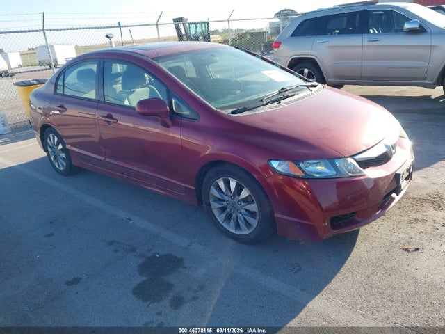 46078115 :رقم المزاد ، 2HGFA16819H338639 vin ، 2009 Honda Civic Ex مزاد بيع