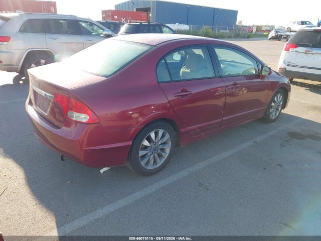 46078115 :رقم المزاد ، 2HGFA16819H338639 vin ، 2009 Honda Civic Ex مزاد بيع