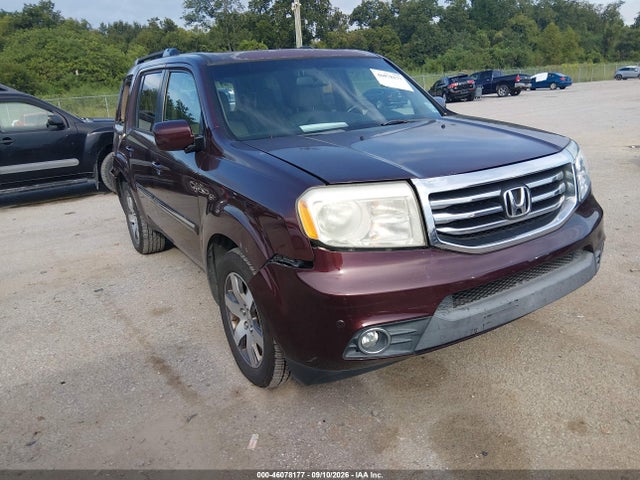2014 Honda Pilot Touring მანქანა იყიდება აუქციონზე, vin: 5FNYF3H93EB016742, აუქციონის ნომერი: 46078177