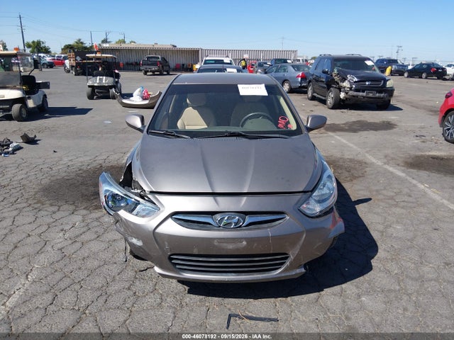 Продаж на аукціоні авто 2013 Hyundai Accent Gls, vin: KMHCU4AE6DU580643, номер лоту: 46078192