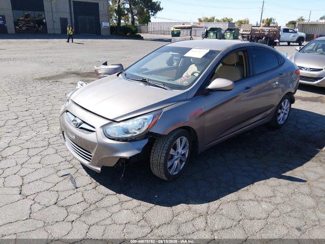 Продаж на аукціоні авто 2013 Hyundai Accent Gls, vin: KMHCU4AE6DU580643, номер лоту: 46078192