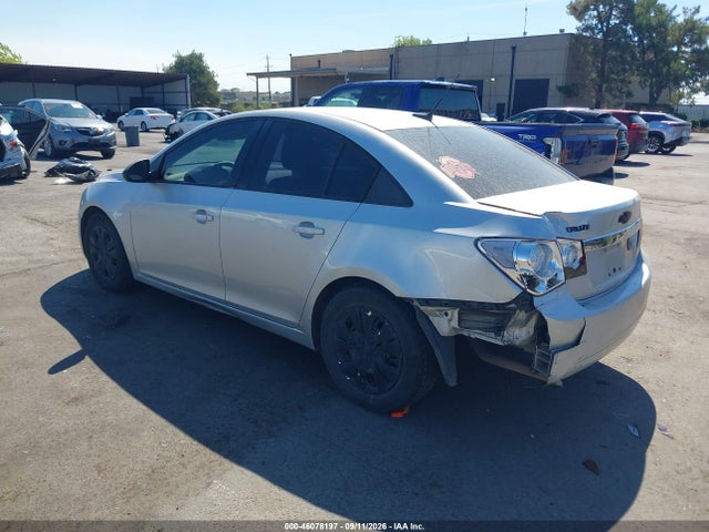 Продажа на аукционе авто 2013 Chevrolet Cruze Ls Auto, vin: 1G1PA5SG7D7108351, номер лота: 46078197