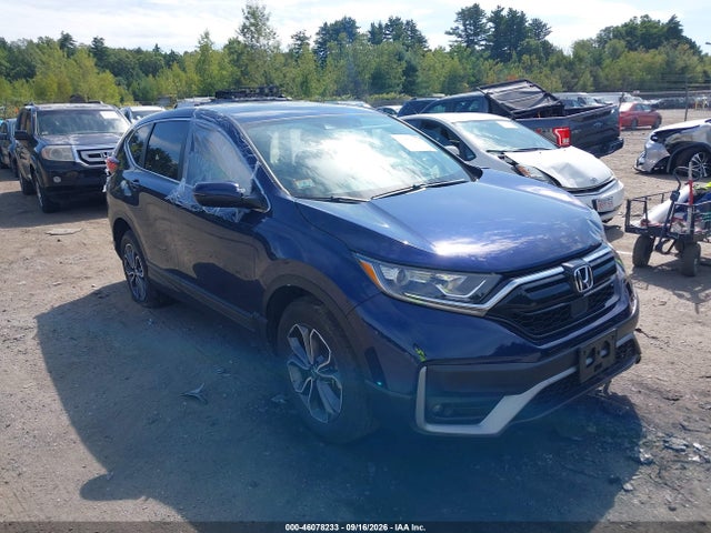 Auction sale of the 2022 Honda Cr-v Awd Ex-l, vin: 2HKRW2H80NH603410, lot number: 46078233