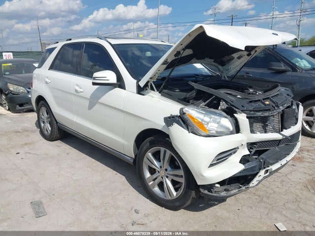 46078339 :رقم المزاد ، 4JGDA2EB6EA394573 vin ، 2014 Mercedes-benz Ml 350 Bluetec 4matic مزاد بيع