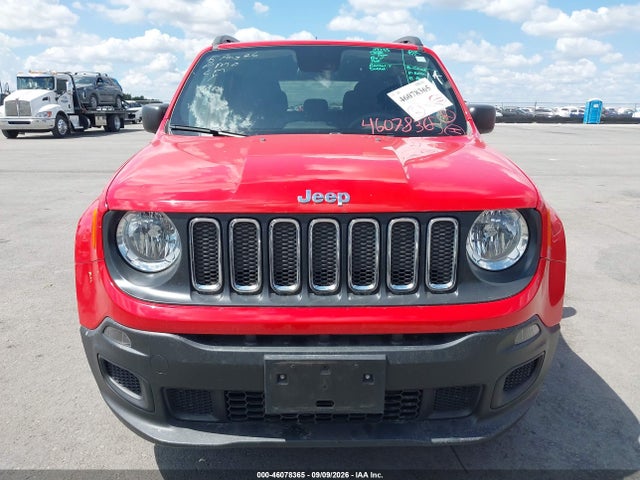 2018 Jeep Renegade Sport 4x4 მანქანა იყიდება აუქციონზე, vin: ZACCJBAB7JPJ50587, აუქციონის ნომერი: 46078365