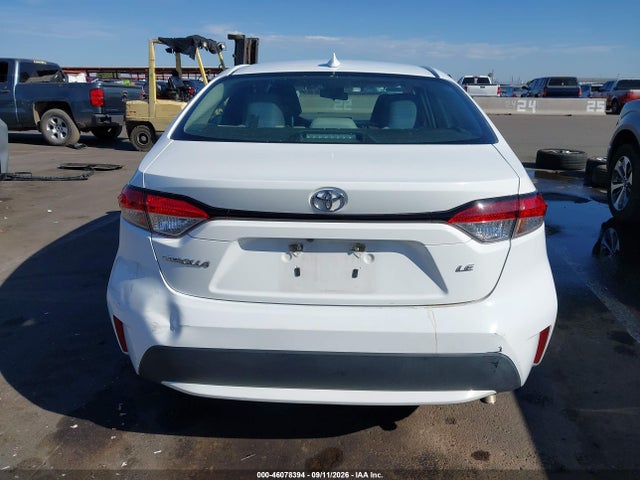 2020 Toyota Corolla Le მანქანა იყიდება აუქციონზე, vin: 5YFEPRAE1LP106676, აუქციონის ნომერი: 46078394