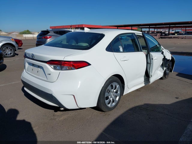 2020 Toyota Corolla Le მანქანა იყიდება აუქციონზე, vin: 5YFEPRAE1LP106676, აუქციონის ნომერი: 46078394